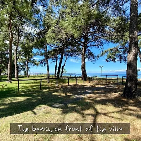 Villa Aspri Petra Rachoni - 3 Bedrooms 7 Guests *