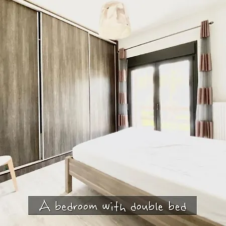 Villa Aspri Petra Rachoni - 3 Bedrooms 7 Guests